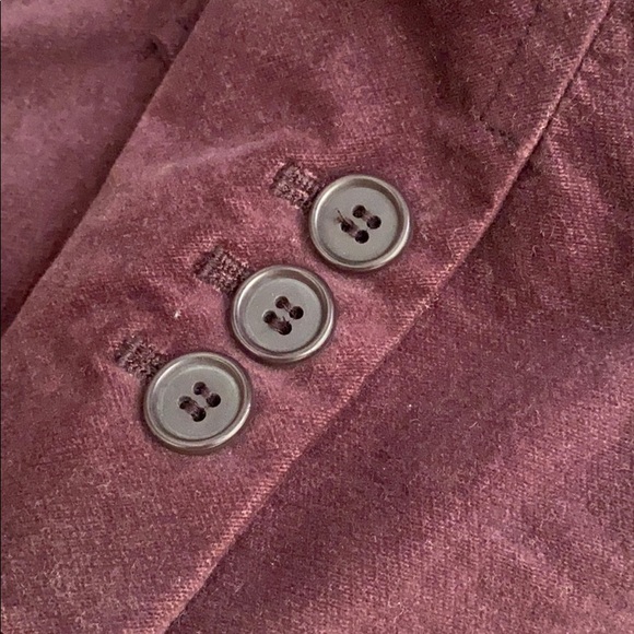 NY & Co. Deep Plum Jacket Sz. 6 - Picture 4 of 5